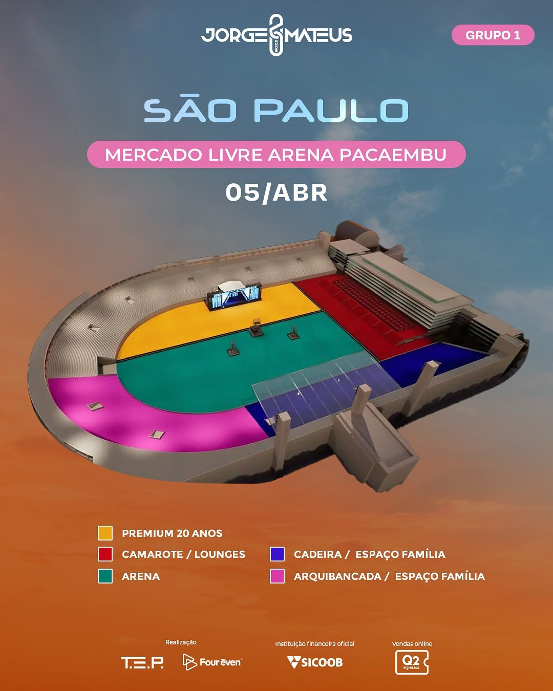 05 DE ABRIL - SÃO PAULO - SP - ARENA PACAEMBU